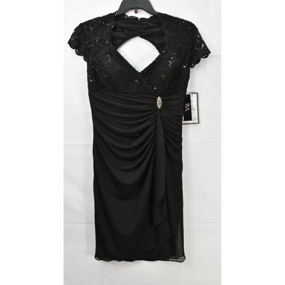 Betsy Adam Women's Sequin Party Dress, Size 14, NwT C424AFA - Picture 6 of 10